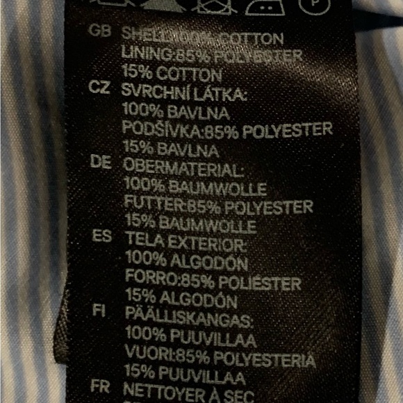 H&M jacket, dark blue, size 10 - Picture 14 of 15